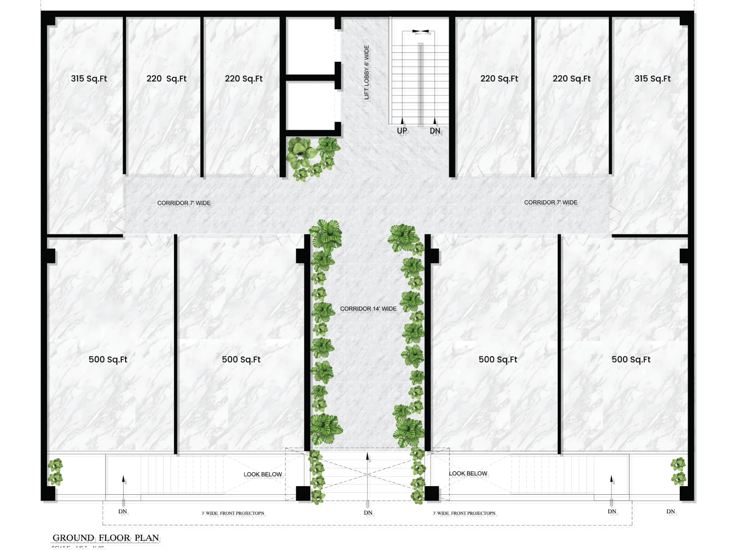Pearl Business Center Ground floor