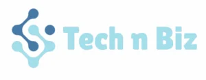 tech n biz company logo for brand collaboration